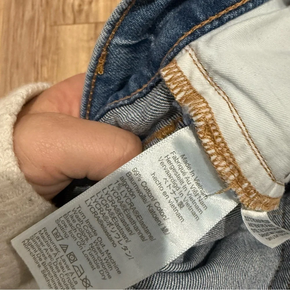 J. Crew Wide leg crop jean in all-day stretch
